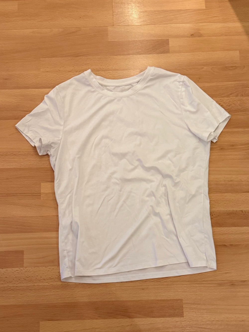 Classic Women's Crewneck Short Sleeve Tee in White